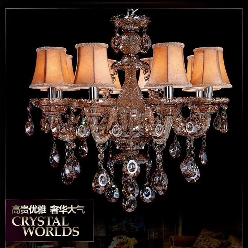 Стекло коньяк люстра абажуры люстры де Сала de джанта candelabro ар деко Lustre Moderne