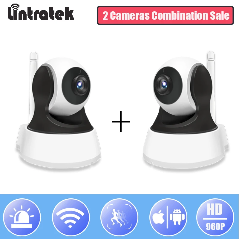 

WiFi Surveillance IP Camera HD 960P Security Wi-fi Camera Combination Sale Wireless Home Audio Monitor Indoor IP Cam LINTRATEK
