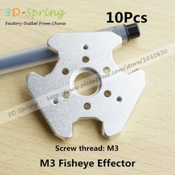 

10Pcs M3 Delta Kossel Fisheye Effector Hammock 3MM All-Metal Aluminum Alloy For 3D Printer Accessories