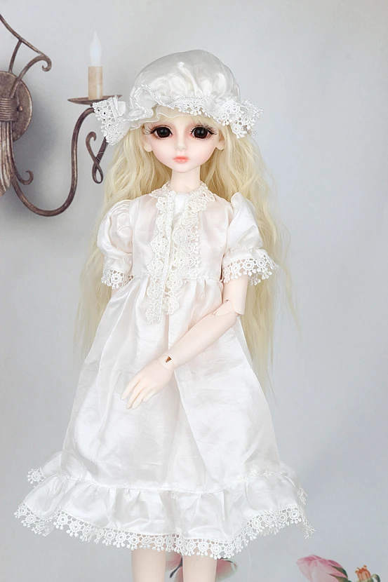 1/4 Bjd кукла платье одежда в западном стиле sd белая шляпа пижамы|dress plaid|dress shoes size
