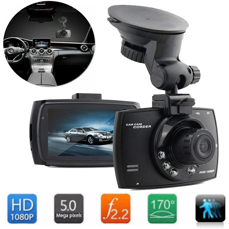 

2019 Car DVR Camera 2.3 Inch G30 Full HD 1080P 120 Degree Dashcam Video Registrars Night Vision G-Sensor Dash Cam DVRs