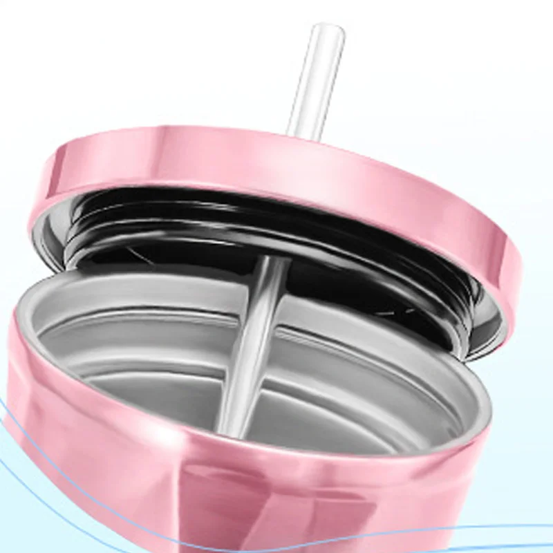 0.5 L water bottle Mugs Irregular Double Wall Stainless Steel Cups Big Travel Beach Rainbow Ice Wine Cup with Lid Straws Bottles 0.5 L water bottle Mugs Irregular Double Wall Stainless Steel Cups Big Travel Beach Rainbow Ice Wine Cup with Lid Straws Bottles