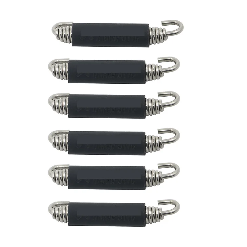

2/4/6/8/10 Universal Motorcycle Stainless Steel Spring Hooks For Akrapovic Project Exhaust Pipe ATV Moto Escape Accessories