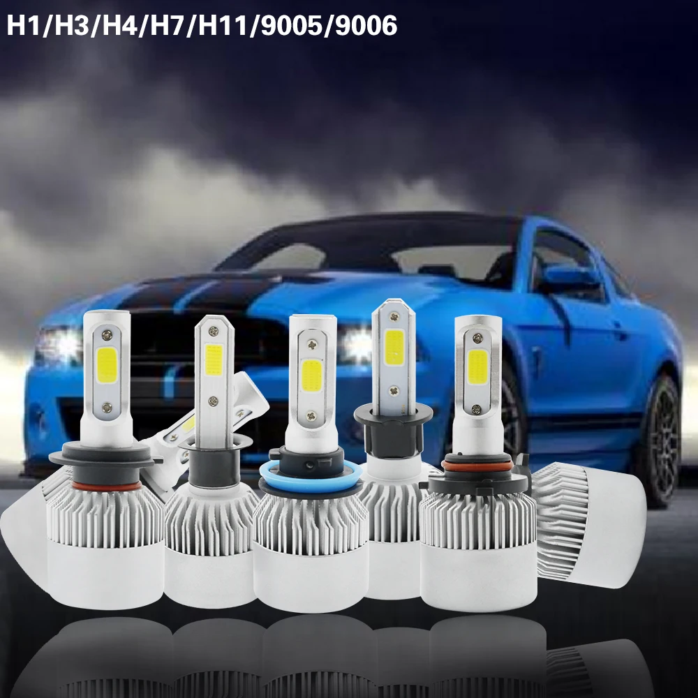 Автомобильные светодиодные лампы H11 H7 H4 H1 H3 H8 H9 9003 9005 9006 | Автомобили и мотоциклы
