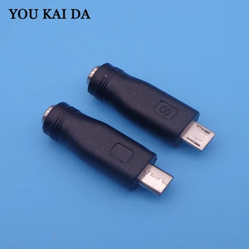 

20pcs 5.5*2.1 to Micro USB Jack Micro 5Pin DC Power Charger Adapter Converter Connector for Laptop/Tablet/Mobile Phone