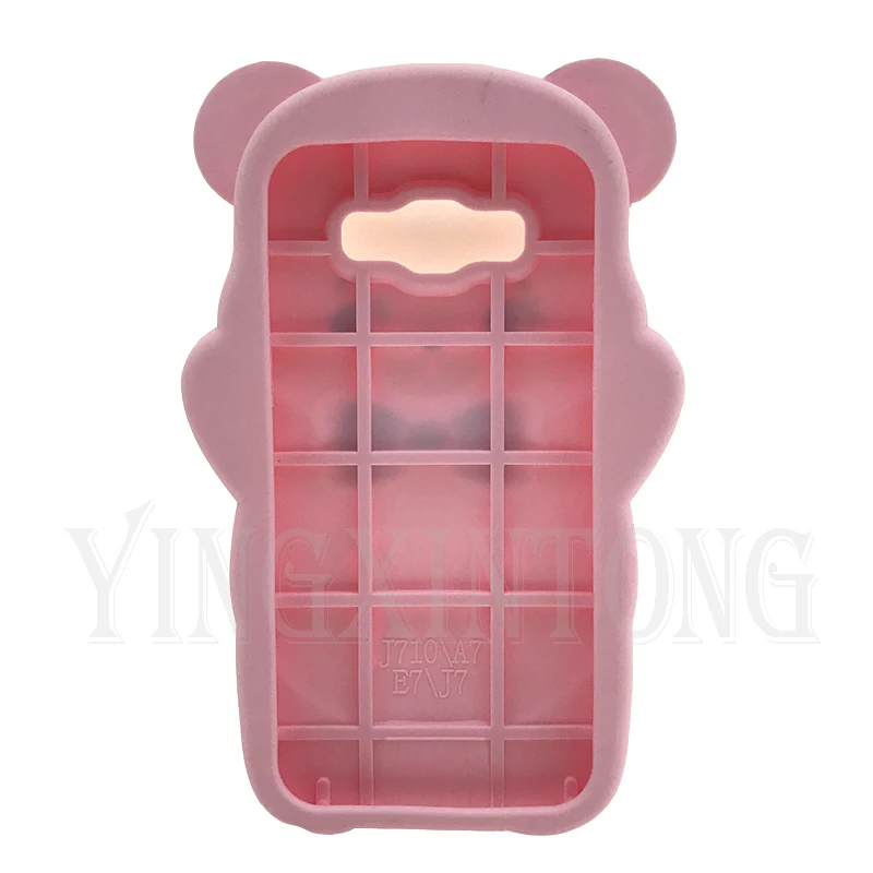 Модный милый 3D мультяшный Hug Bear чехол для Samsung Galaxy J4 Prime J6 Plus J8 2018 J7 2015 J5 2016 Мягкая
