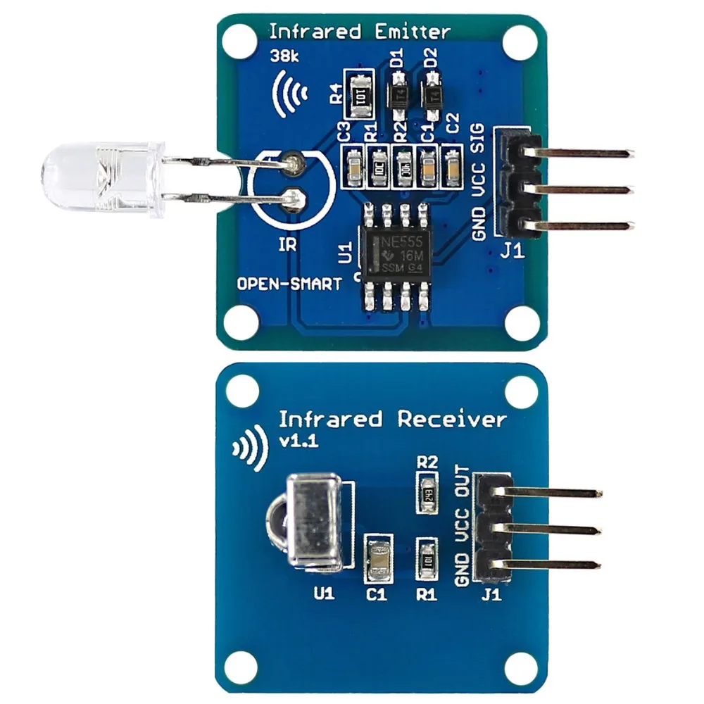 Infrared Transceiver Infrared Transmitter IR Emitter Module with 38K Carrier IR Receiver module Infrared Receiver for
