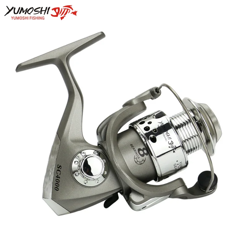 2017NEW SC 1000 - 7000 Fishing Reel 8Ball Bearings 5.5 : 1 Fishing Spinning Reel Foldable Exchangable Reel Handle For Fishing