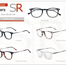 Eye wonder/, женские винтажные очки с ацетатными линзами, круглые мужские оправы для очков Gafas с металлическими рамками temples17072