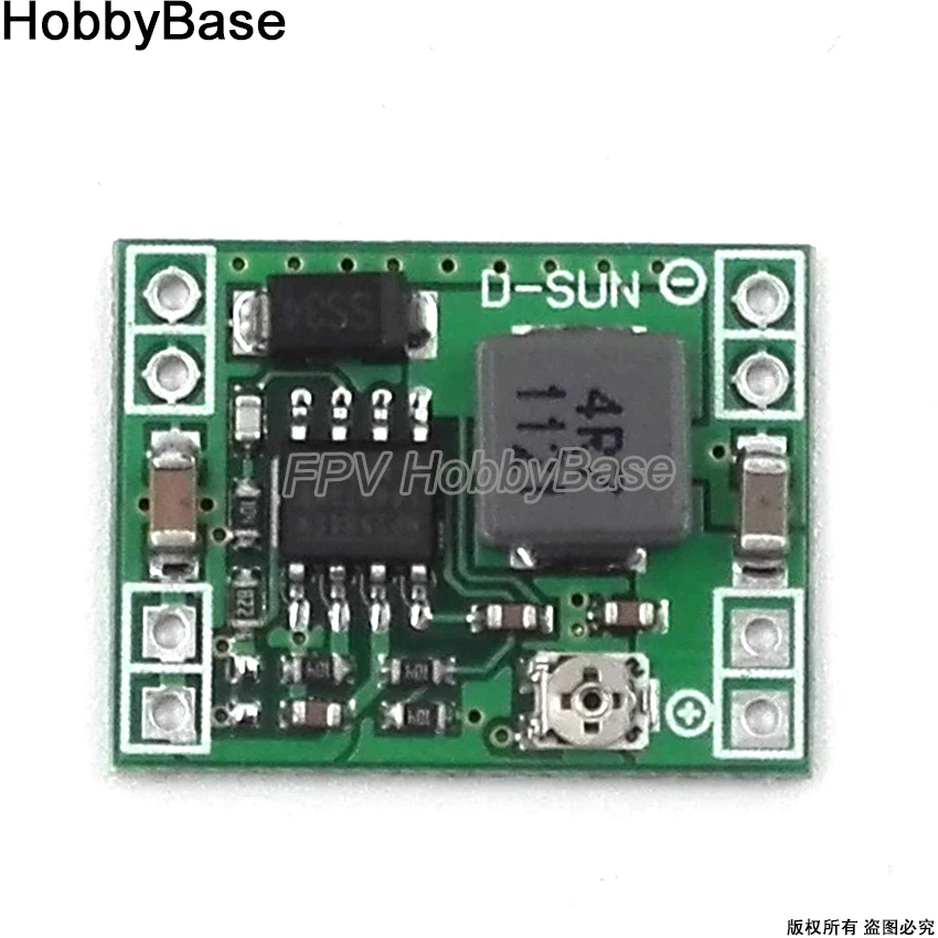 

PDB DC-DC Converter Step Down Module Adjustable Mini BEC 3A Output 3V 5V 9V 12V For RC Plane FPV