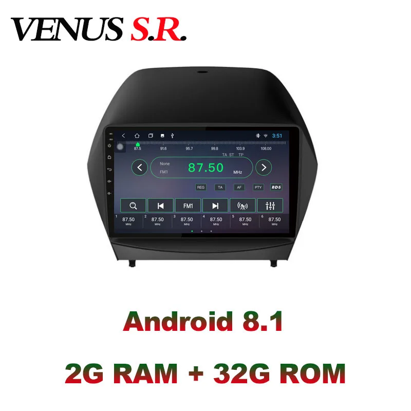 Sale VenusSR Android 8.1 IPS 2G+32G 8 CORE Car DVD Player GPS Navigation Multimedia For Hyundai Creta IX25 Radio 2014-2017 2018 0