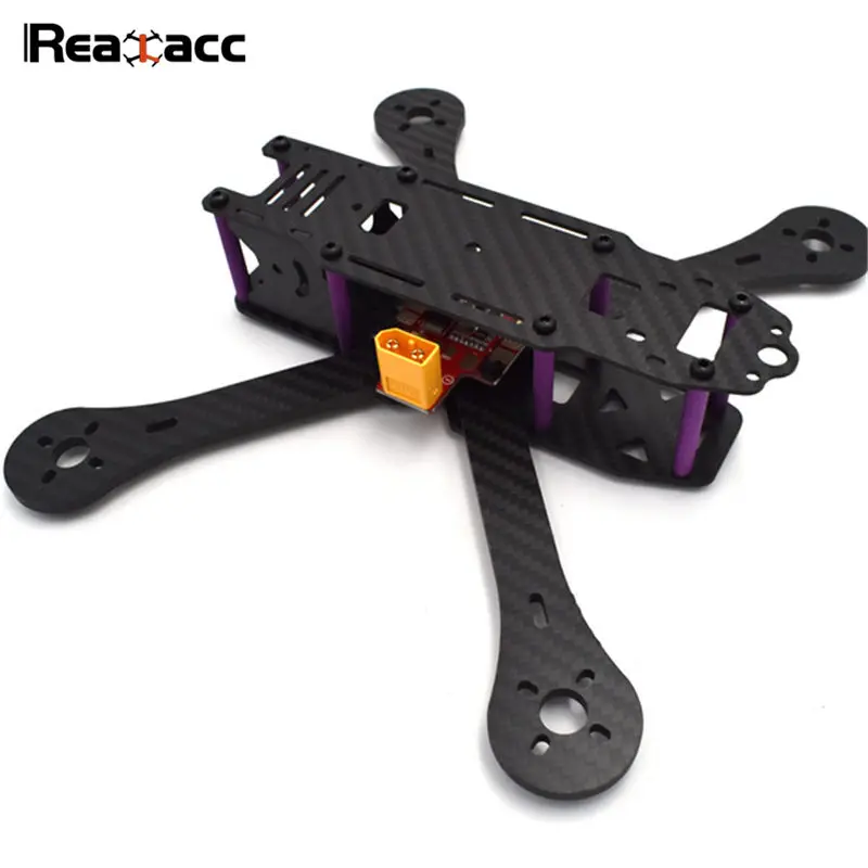 

Realacc X4R X5R X6R 180mm 220mm 250mm 4mm Arm Carbon Fiber Frame Kit With BEC Output PDB Board For RC Quadcopter Toy Accessories