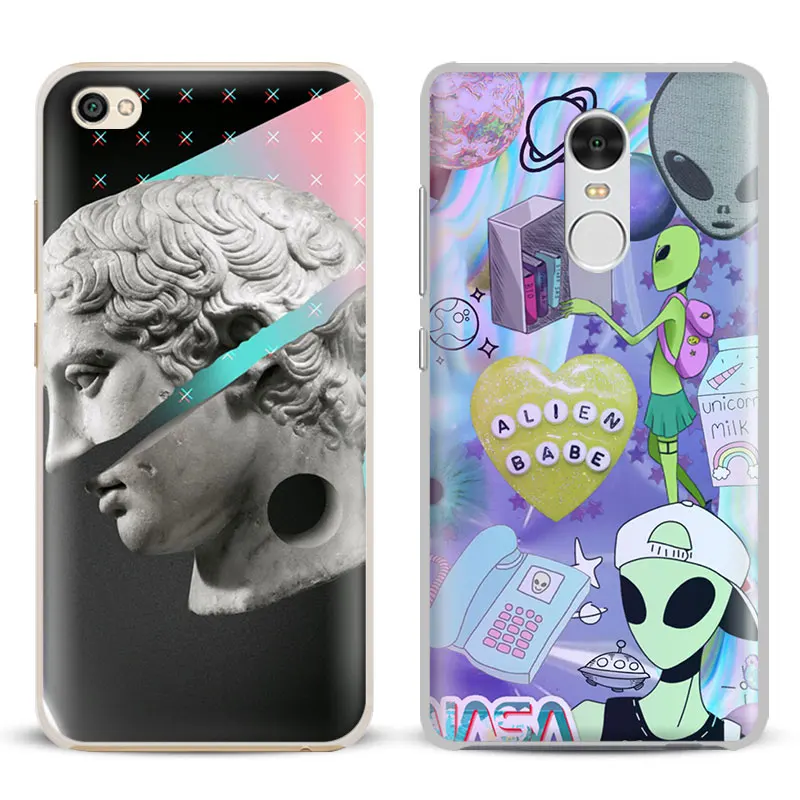 

Vaporwave Coque Fashion Phone Case Shell Cover For Xiaomi Redmi Note 4 4X 5A 6 6A PRO Mi 8 5 5S PLUS Max A1 Note 2 3