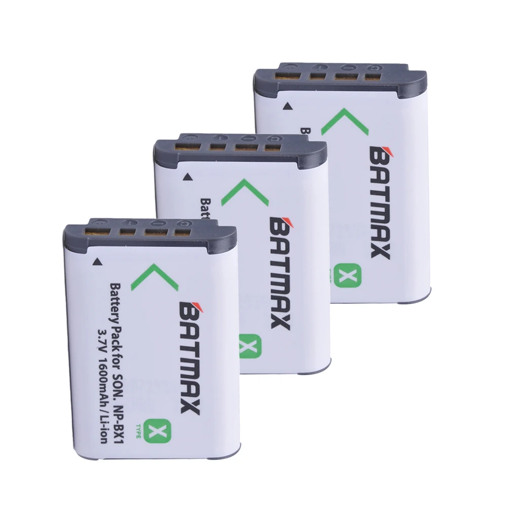 3x NP-BX1 NP BX1 Батареи AKKU+ USB Зарядное устройство для sony HDR-AS200v AS20 AS15 AS100V DSC-RX100 X1000V WX350 RX100 RX1 RX100ii