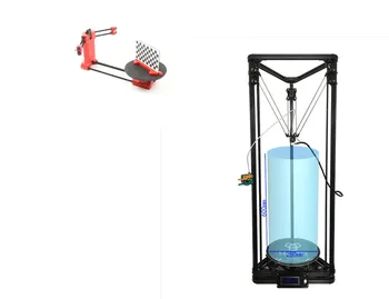 

Combination sale, HE3D K280 delta 3D printer kit_ large build size 280mm in diameter 600mm in height, adding DIY 3D scanner
