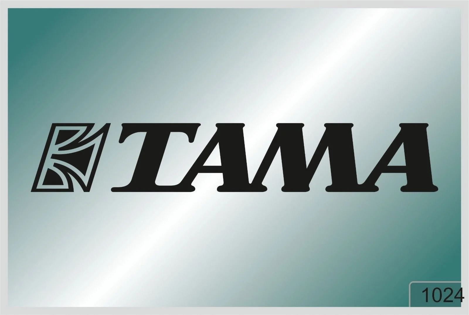 

For TAMA -2 pcs. stickers - HIGH QUALITY DECALS - different colors 1024