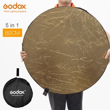 

Godox80cm 32" 5in1 Photography Reflector Board Collapsible for Studio Photography Reflector