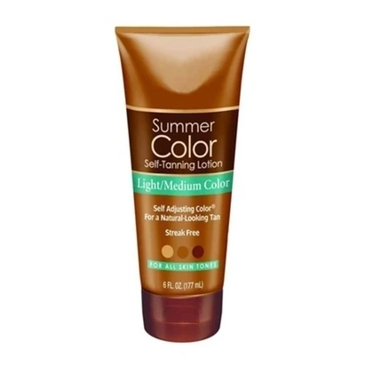 Excellent Self-Tanning Lotion With Aloe Vera Extract & Vitamin E