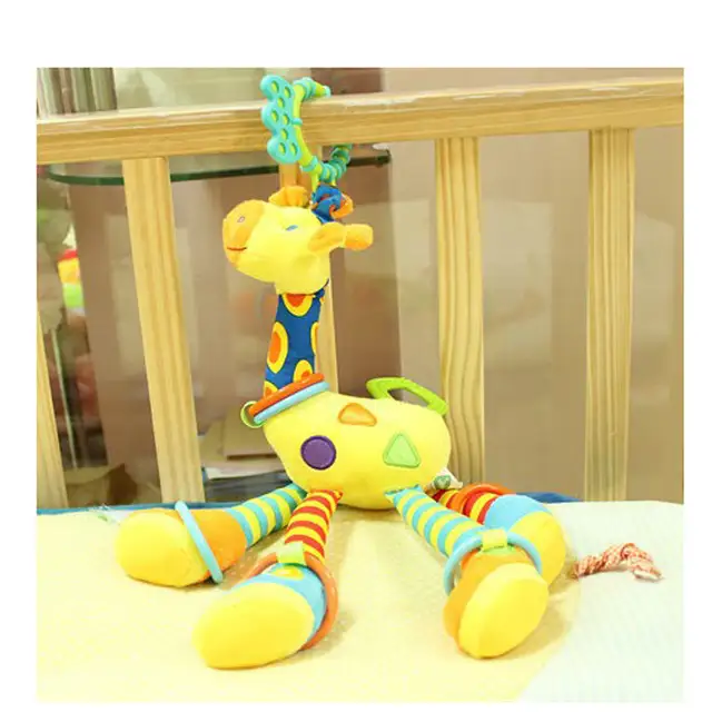 giraffe baby rattle