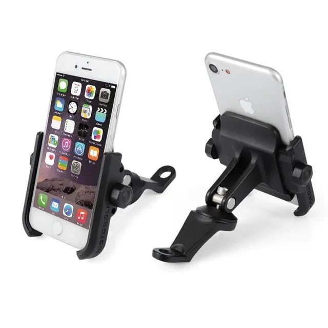 

Not with Charger , 5 pcs Aluminum alloy Mirror phone holder