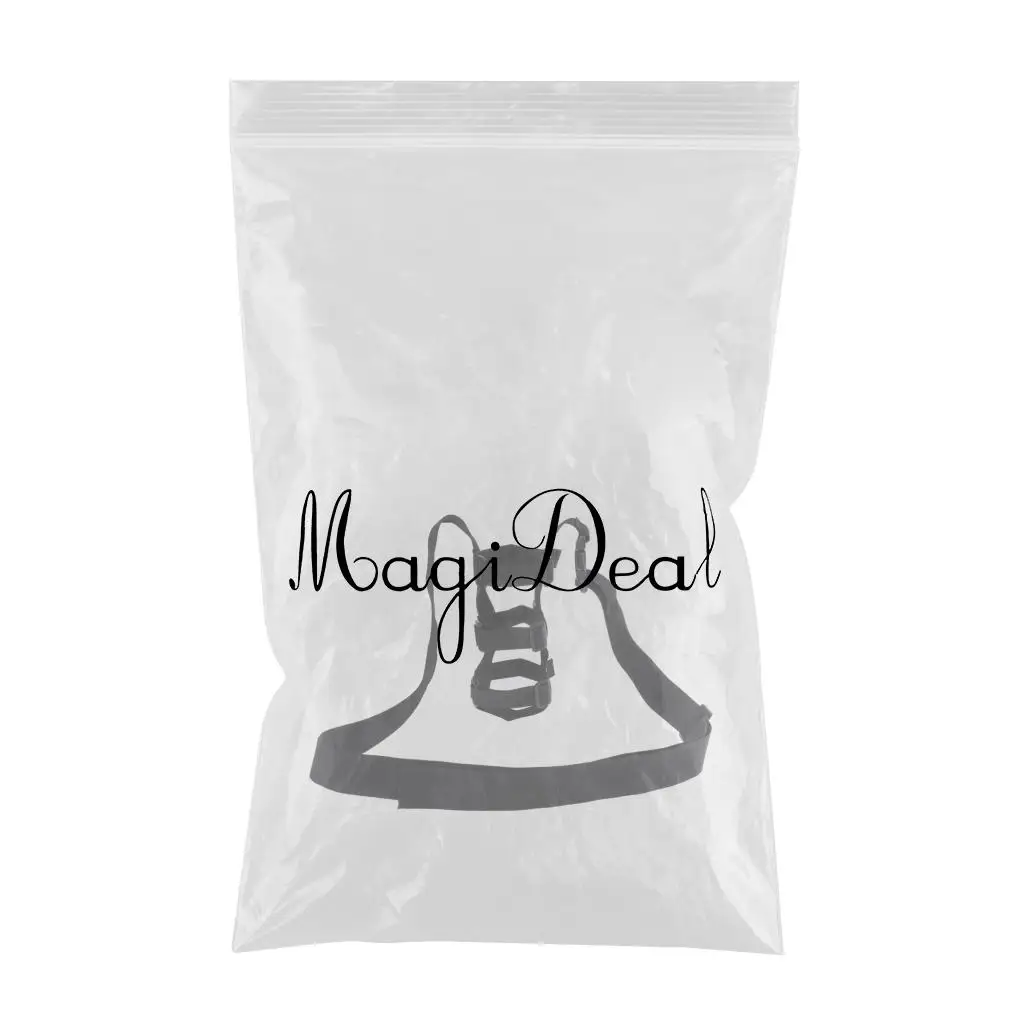 MagiDeal Durable Black Nylon Water Bottle Drink Kettle Cup Carrier Holder Cover & Adjustable Shoulder Strap - Universal Fit