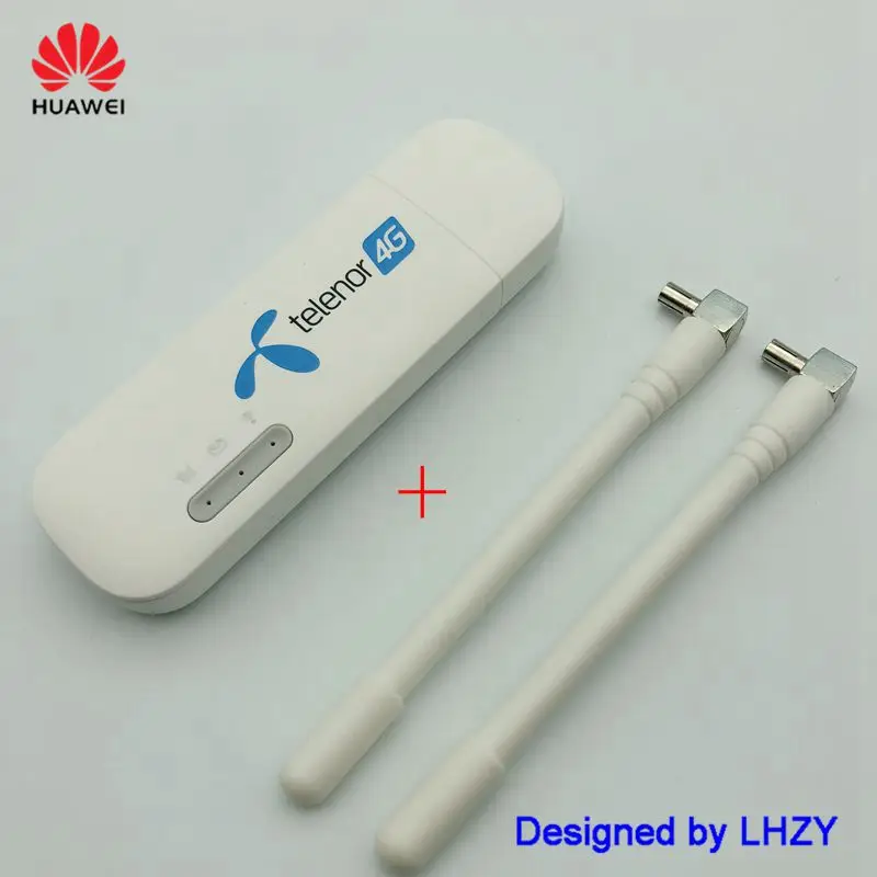 Открыл huawei E8372 E8372h-608 (плюс пара антенн) LTE USB Wingle LTE Универсальный 4G Wi Fi модем ключ автомобиля PK E3372 - изображение