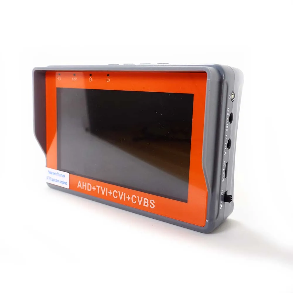 IV7W 4 3 дюймовый HD AHD камера тестовый er CCTV монитор 1080P 5MP 4MP 3MP тестирование аналоговой