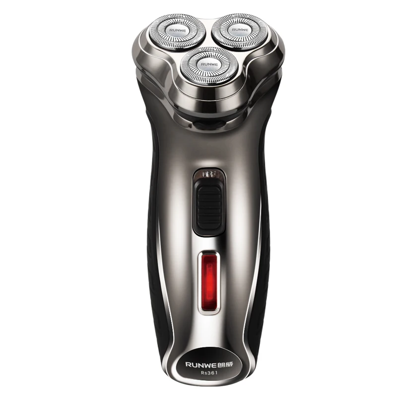 

RUNWE Male Rechargeable Electric Shaver Wet&Dry Shaving Machine Razor Beard Trimmer Face Care Applicance Rs361