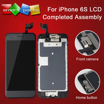 

For iPhone 6s LCD Display and Digitizer Assembly Glass Touch Screen Replacement with Frame Front Camera, Home Button, Speaker