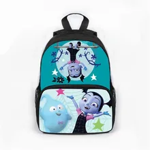 Самый популярный школьный рюкзак с мультипликационным принтом Vampirin для детей, школьные рюкзаки, Повседневные детские рюкзаки для мальчиков и девочек