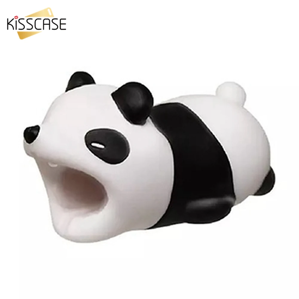 

KISSCASE Animal Cable Protector Charger Protector Cartoon Cord Rope Management For iPhone Cable Protector de cabo kablo koruyucu