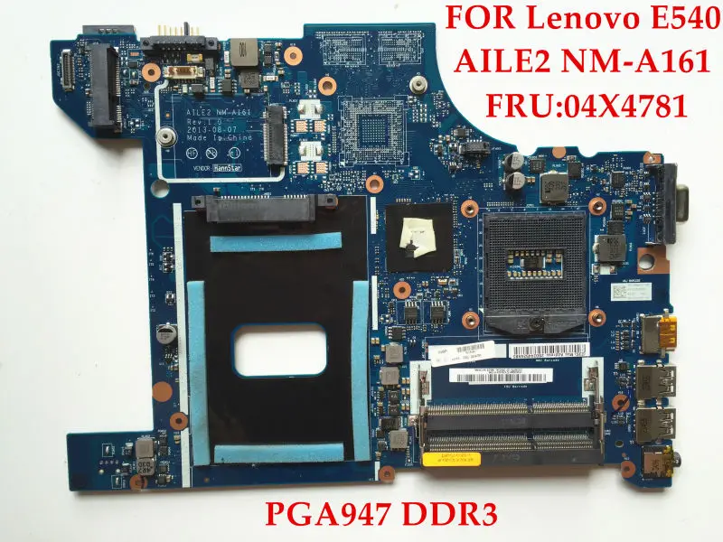 Высокое качество материнская плата для ноутбука Lenovo E540 AILE2 NM-A161 FRU: 04X4781 HM87 PGA947 DDR3