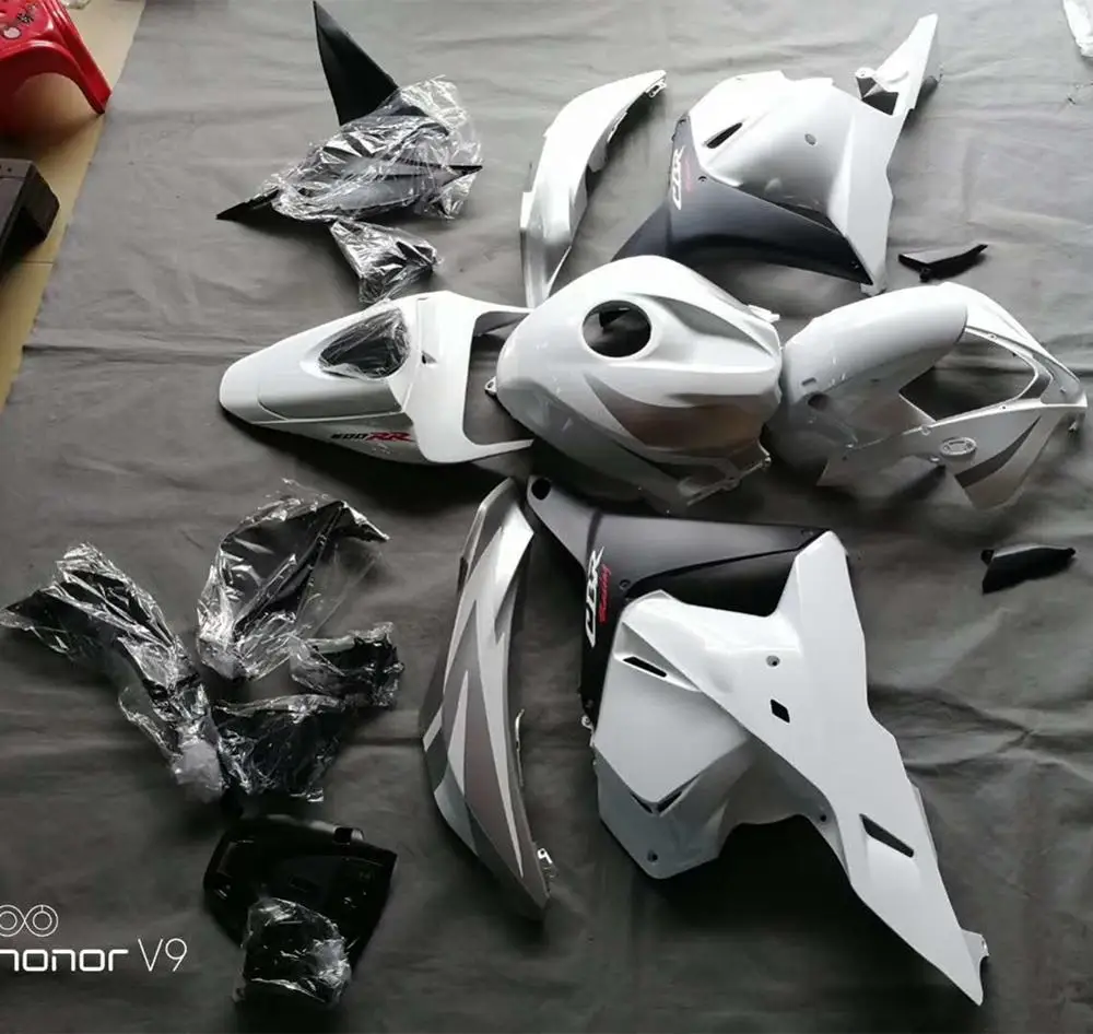 CBR600RRF5 09 12 обтекатель корпус Рабочая рамка Крышка бака боковая панель крыло для