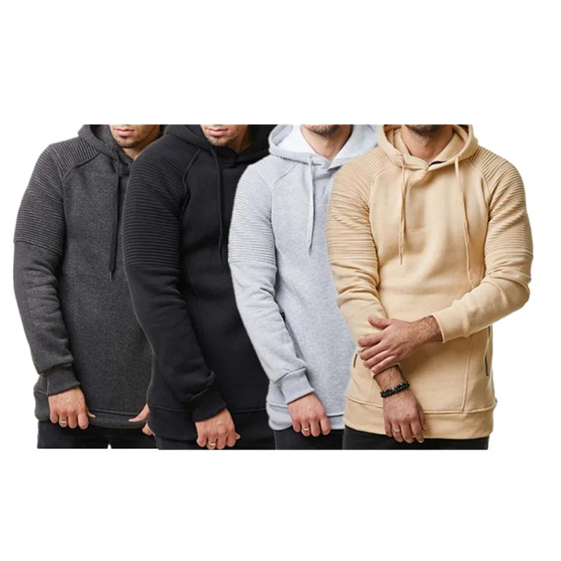 Мужские толстовки с капюшоном длинным рукавом в полоску спортивный костюм