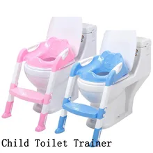 Детские Детский горшок туалет тренировочное сиденье шаг лестница-стул регулируемый обучение стул экологический комфорт Детская безопасность 40