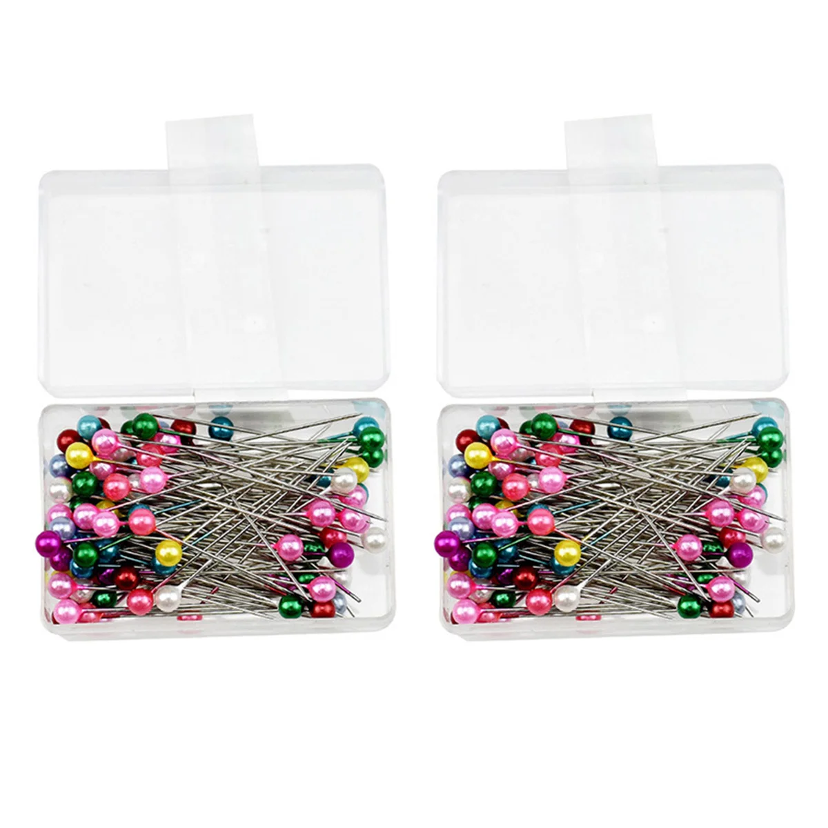 

2 Box of Round Head Multipurpose Multi-color Drawing Pin Pushpins Push Pins Map Tacks for Calendar Fabric Making Whiteboard