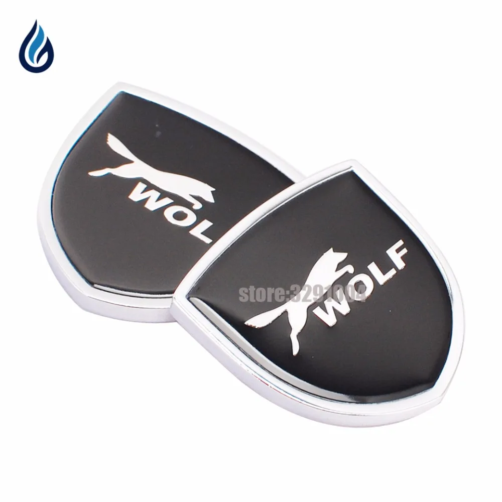 

Aluminum Emblem Trunk Body Decoration Car Sticker For Focus 2 3 Mondeo Kuga Fiesta Escort Mustang Wolf Escape Edge Taurus