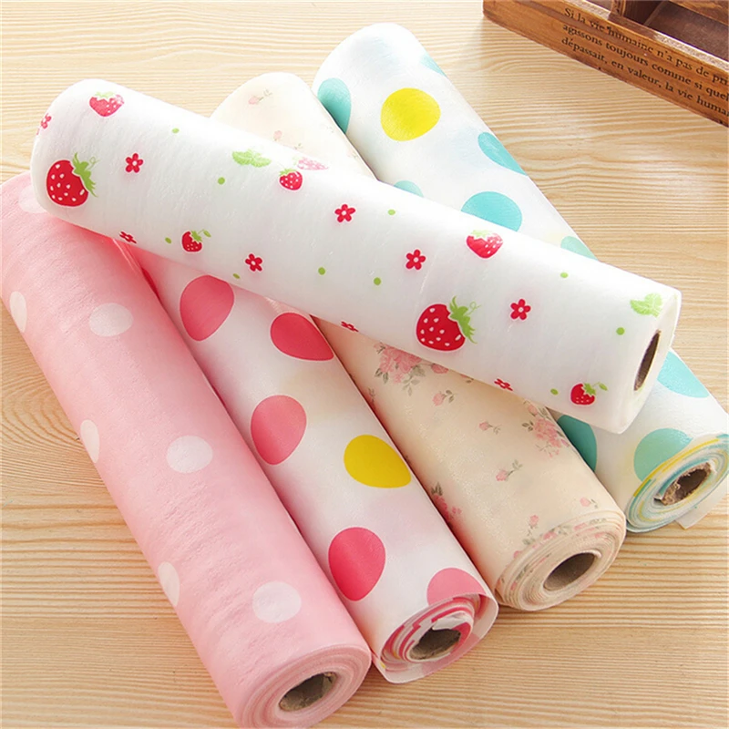 Kitchen Waterproof Non Slip Table Mat Drawer Liner Wardrobe Pad