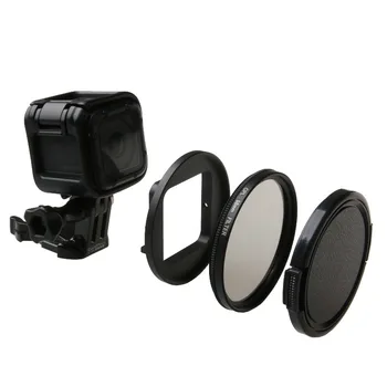

Filter CPL Circle Polarizer + Lens Protector Cap + 58mm Adapter Ring Filter for Gopro Hero 4/5 Session