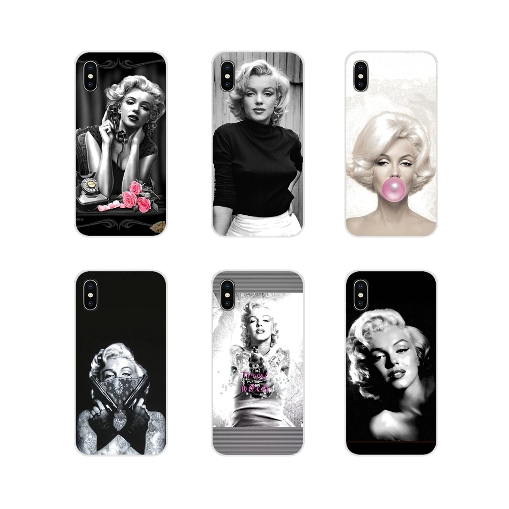 

For Huawei Nova 2 3 2i 3i Y6 Y7 Y9 Prime Pro GR3 GR5 2017 2018 2019 Y5II Y6II Silicone Phone Cases Sexy Superstar Marilyn Monroe