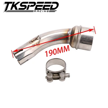 

Motoo - Motorcycle Exhaust middle pipe for YAMAHA R3 2015-2016 without exhaust