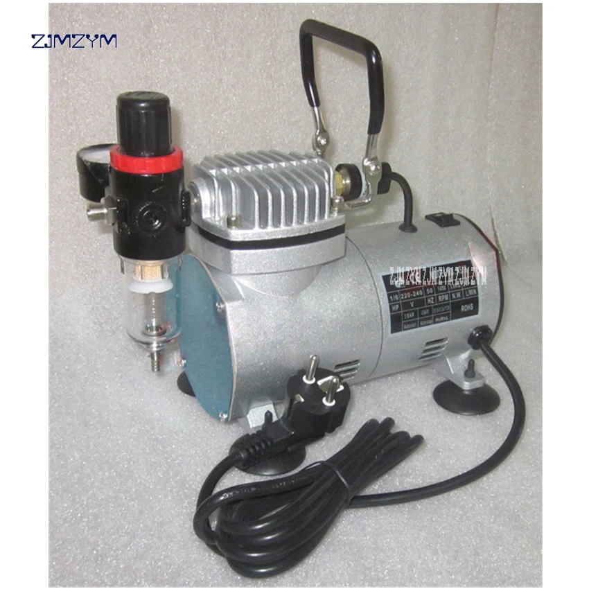 

Mini air compressor mini mute pump model spray pump art inkjet pump 22011 1450 / 1700rpm Speed, 20-23L / min Displacement