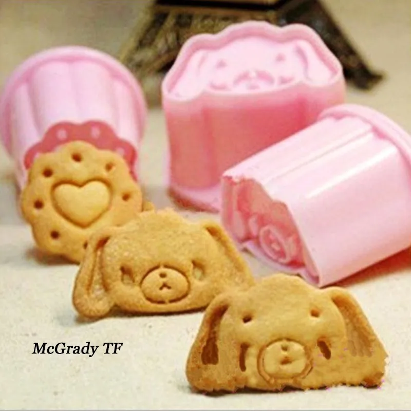 Garfield Dog Cookie Biscuit Cutter Stencil Stamp Press Fondant Cake Tool Baking Cookies Mold Chocolate DIY Bakeware Tool