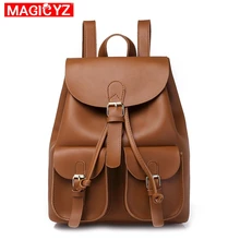 MAGICYZ женский рюкзак в консервативном стиле, школьные сумки для девочек-подростков, Повседневная сумка через плечо, рюкзак, женский рюкзак, рюкзак Mochila