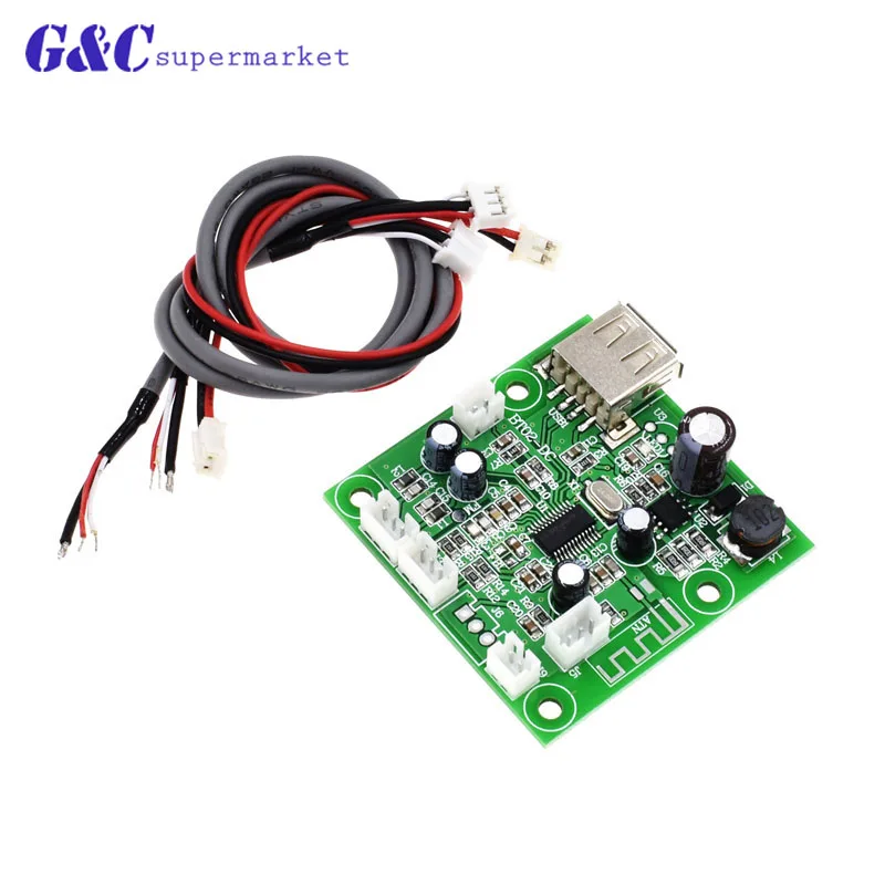 MP3 Decoder Board Bluetooth 4.0 Audio Receiver Module Circuit Board Stereo Integrated Circuits