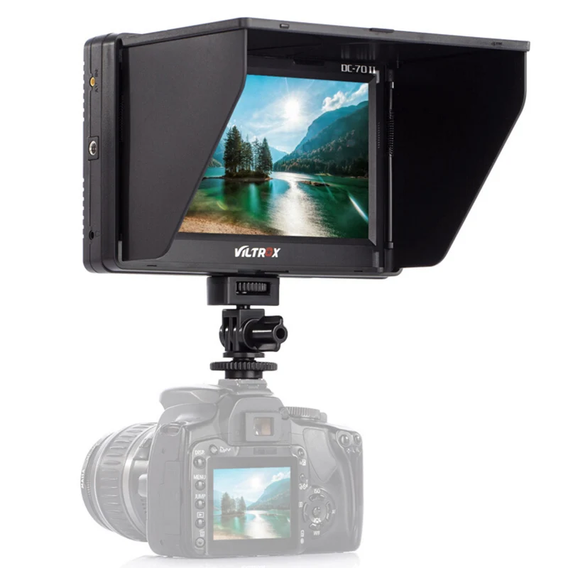 Новинка хит продаж Viltrox 7 ''DC 70 II цветной TFT HD ЖК монитор HDMI AV вход 1024*600 для DSLR