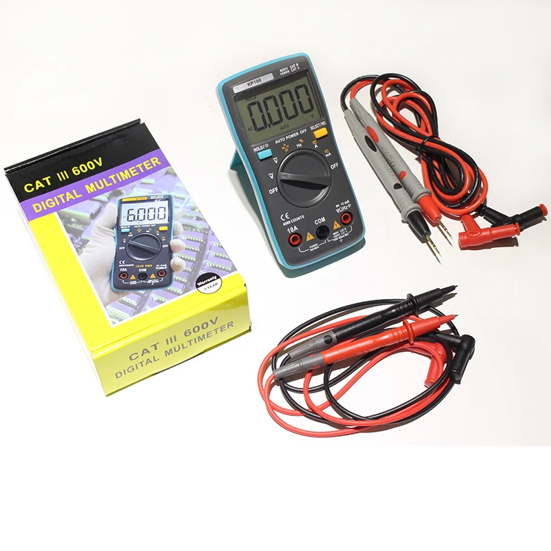 hight quality 100 Portable Autoranging Digital Multimeter 4000 Counts Backlight ACDC Ammeter Voltmeter Ohm Portable Meter (2)