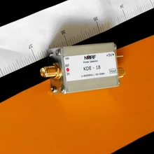 Free shipping KDE-18 1~8000MHz broadband RF power meter, active logarithmic detector AD8318 module 2 4ghz rf power meter active logarithmic detector high frequency field strength tester