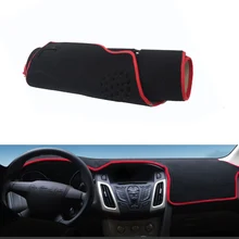 Подходит для фокусировки приборной панели автомобиля Избегайте свет Pad инструмент крышка платформы стол Коврики силиконовые Нескользящие задней поверхности