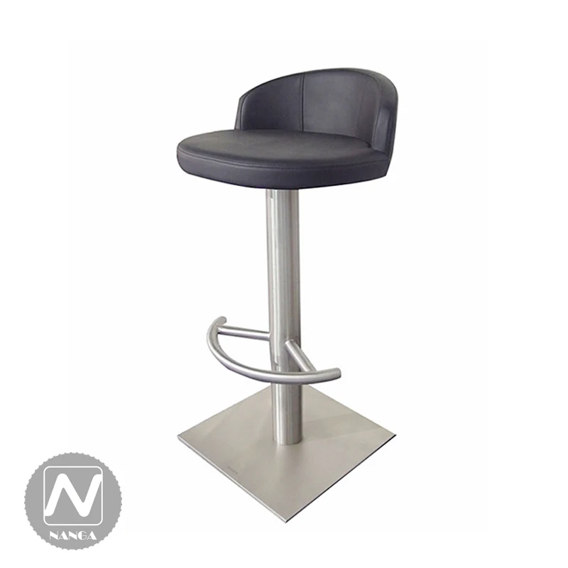 Simple Small Apartment Furniture Reception Brushed Stainless Steel Simple Small Apartment Furniture Reception Brushed Stainless Steel Lift Stool Red Pu Leather Desk Chair Bar In Chairs From On Aliexpress